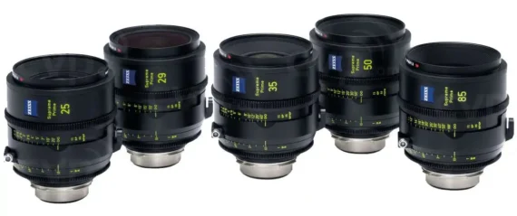 Carl Zeiss Supreme Prime Lens Set hire